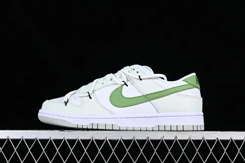 All categories Nk SB Dunk series Nk SB Dunk Low low-top sneakers Nk Dunk Low "White Mint" light green strap deconstruction SB smashed backboard fashion casual sneakers DN1431-102